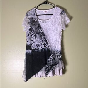 Grenier Elegant Black and White Women's dressss